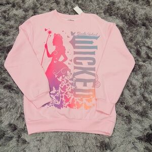 Wicked Movie Glinda Upland Pink Portrait Graphic Pullover Sweatshirt